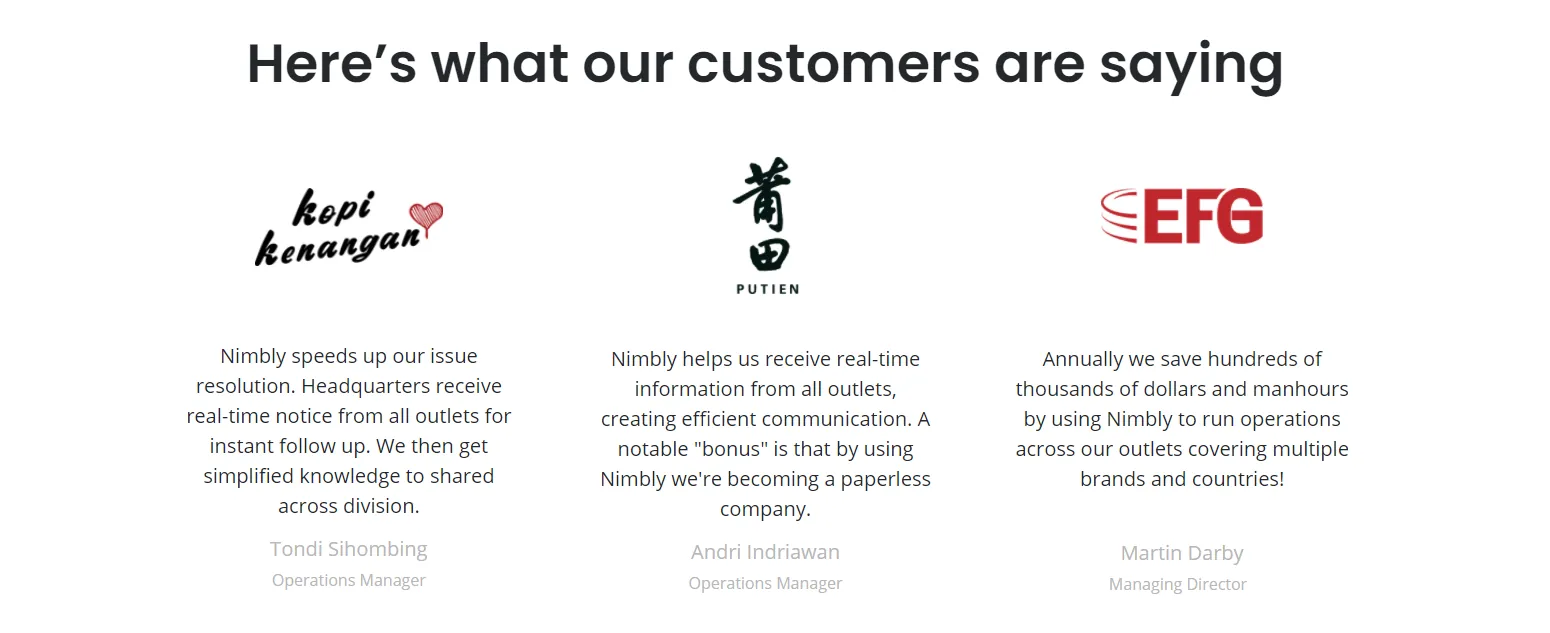 Nimbly Technologies on how to maximizing reviews and ratings on restaurant business