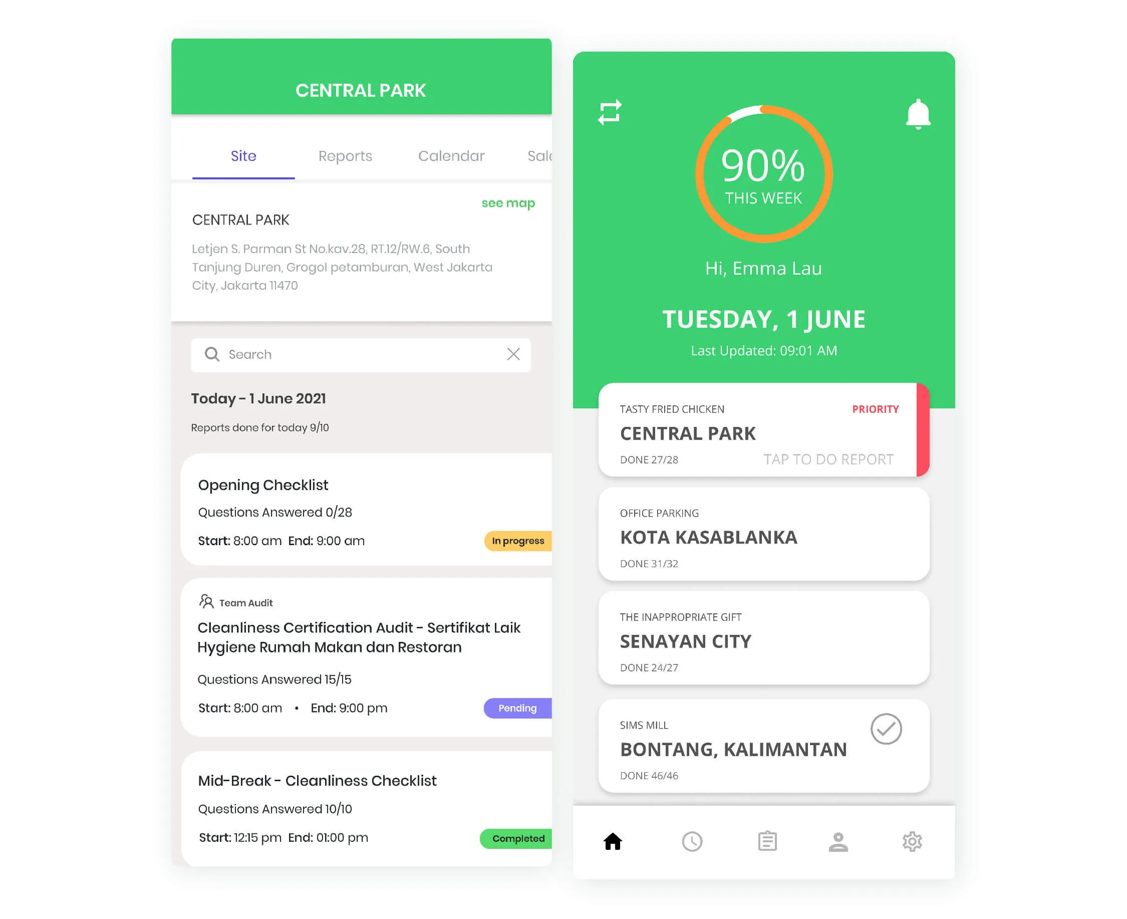 Features 2. Mobile App Dashboard 01