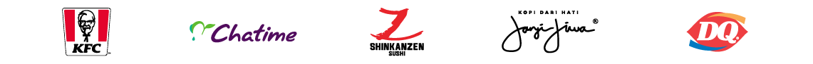 Nimbly food and beverage client logos