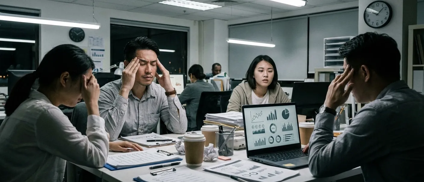 Team burn out cause they need to solve all the problem on their own.